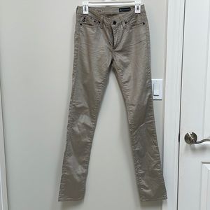 AG Premiere Skinny Straight Corduroy Pants size 27